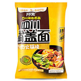 Bai Jia broad noodles, beef hot pot flavour, imported from the UK