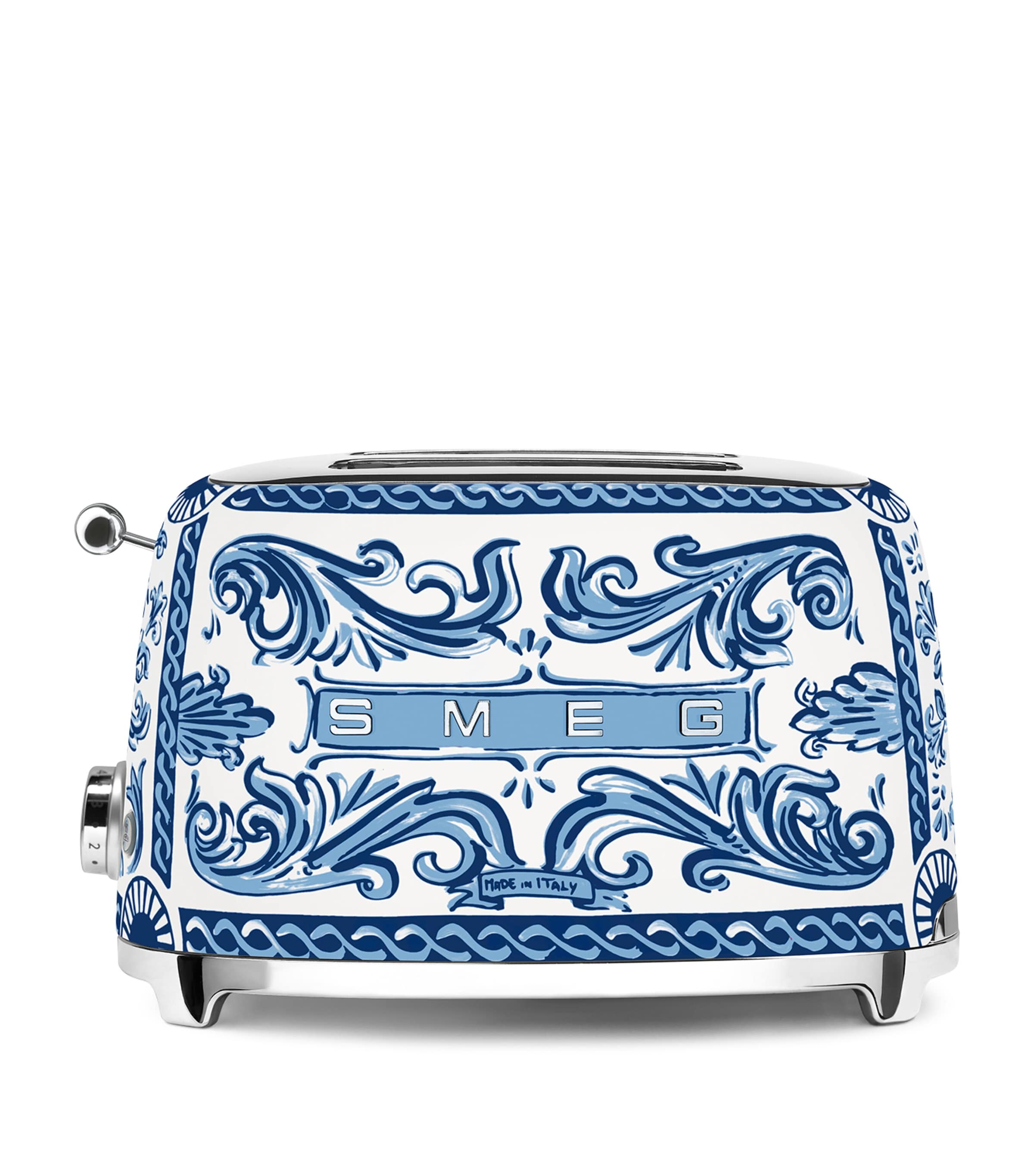 Smeg x Dolce & Gabbana Blu Mediterraneo 2-slice toaster (British brand)