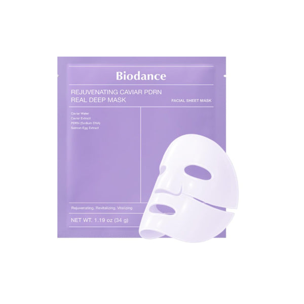 BIODANCE Caviar PDRN face mask 1 pc, imported from the UK
