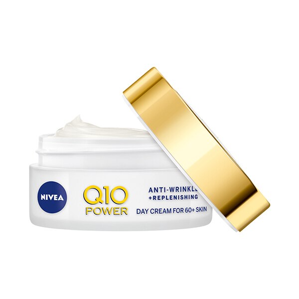 NIVEA Q10 Power 60+ Anti-Wrinkle Day Cream SPF15 50ml GOODS Superdrug   