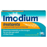 Imodium Instants 6 Loperamide Diarrhoea Tablets GOODS Superdrug   