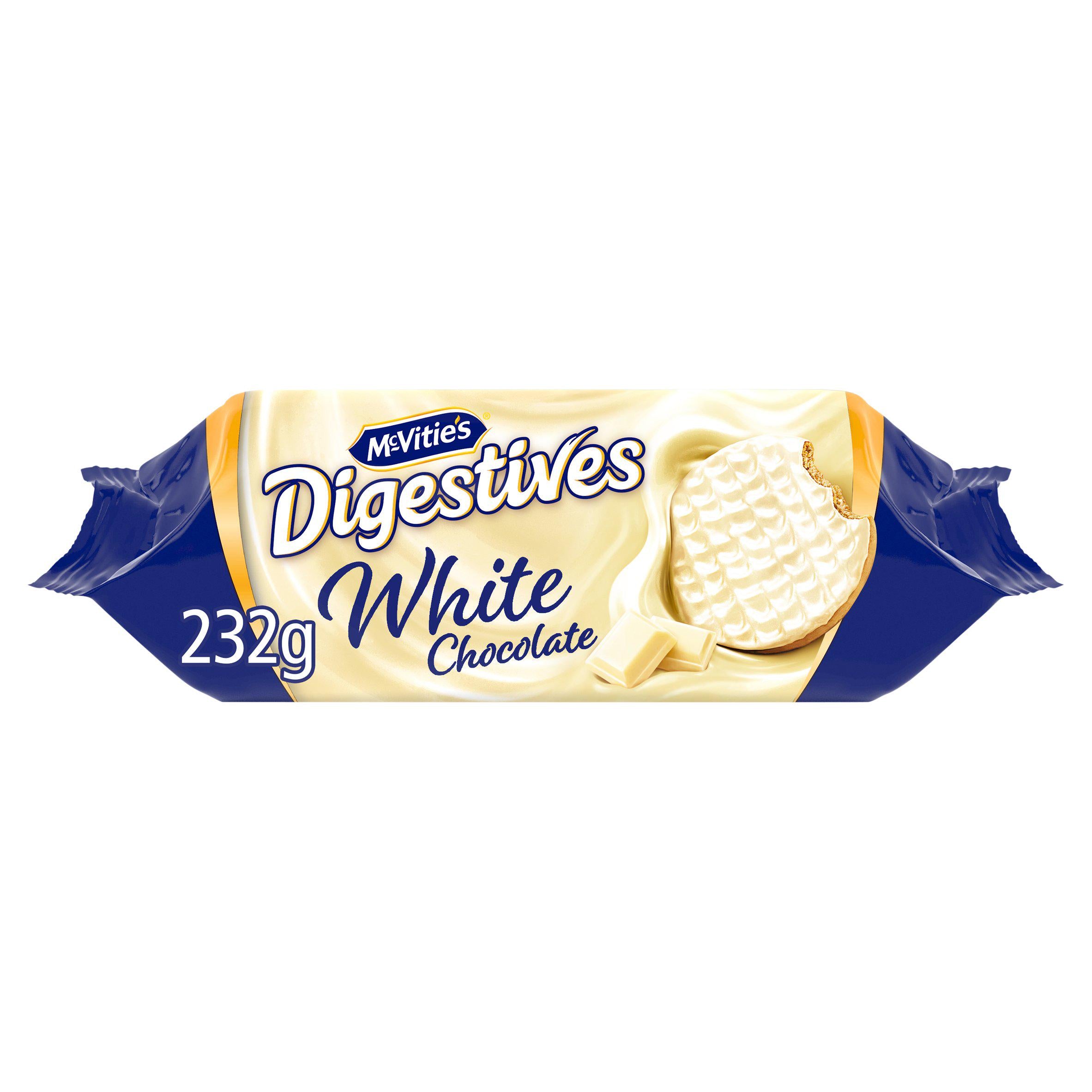 McVitie's Digestives White Chocolate 232g GOODS Sainsburys   