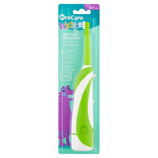 OraCare+ Kids Battery Powered Toothbrush Age 3-5 Sainsburys   
