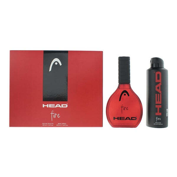 Head Fire Gift Set 100ml EDT and 200ml deodorant, imported from the UK