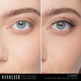 Nanolash pre-glued lashes CLASSY 36 clusters, imported from the UK