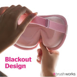Brushworks 3D eyelash protector sleep mask - British product