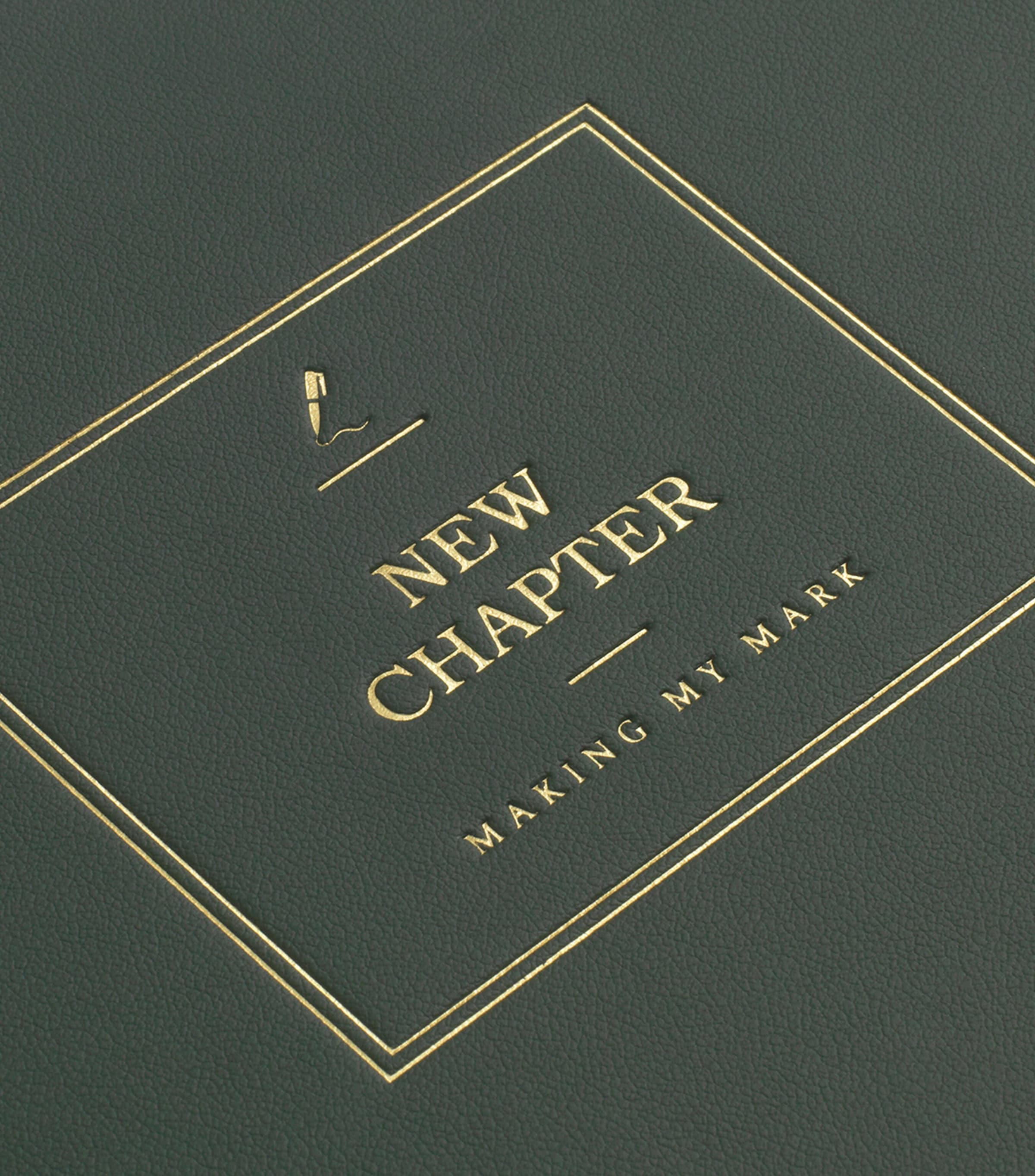 Papier leather notebook new chapter A5, imported from the UK