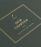 Papier leather notebook new chapter A5, imported from the UK