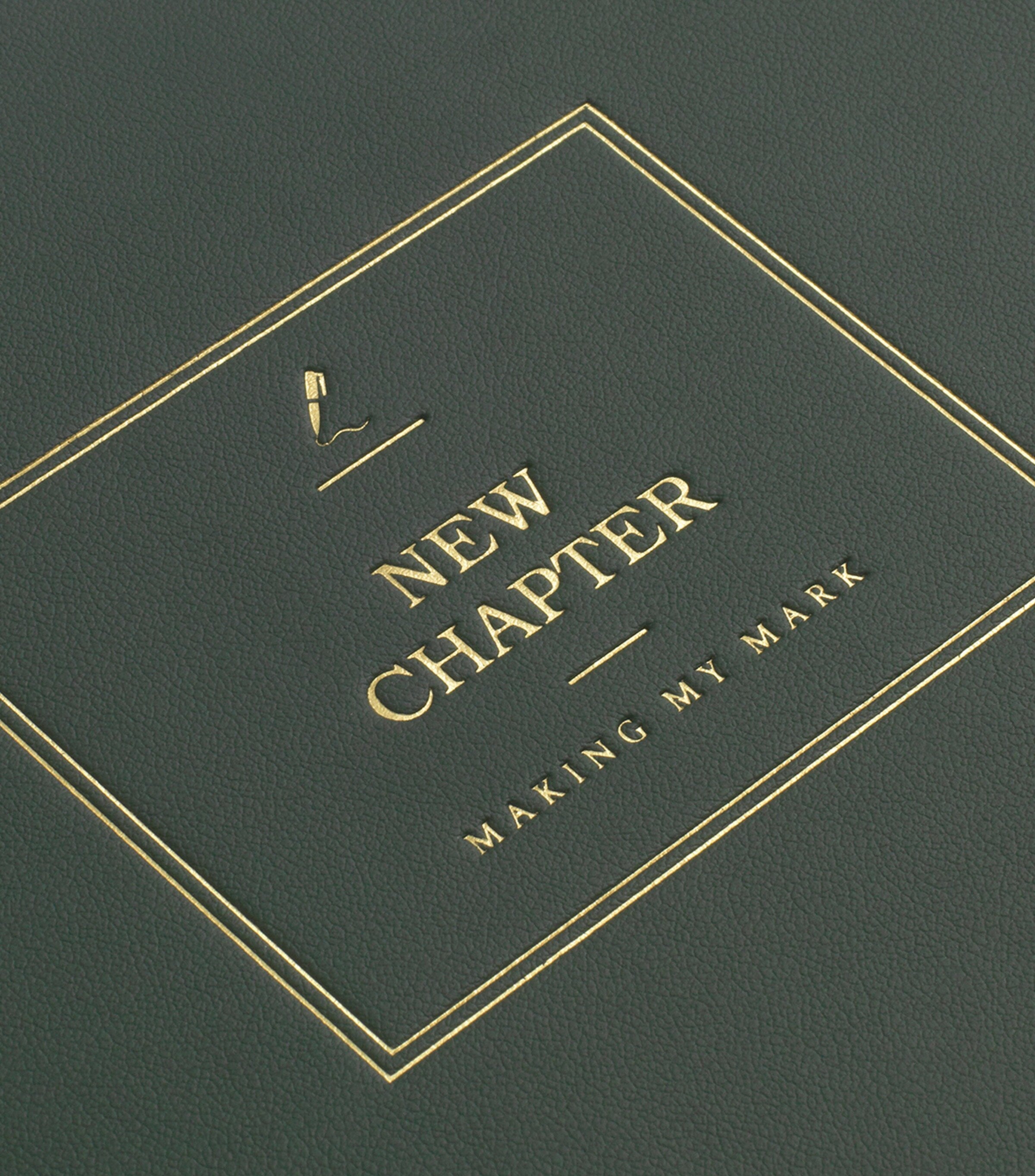 Papier leather notebook new chapter A5, imported from the UK
