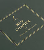 Papier leather notebook new chapter A5, imported from the UK
