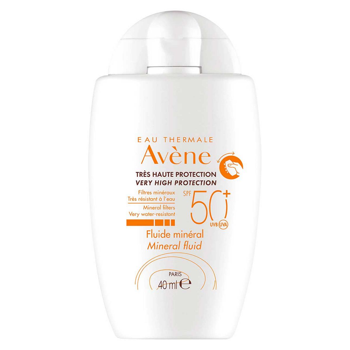 Avène Very High Protection Mineral Fluid SPF50+ Sun Cream for Intolerant Skin 40ml GOODS Boots   