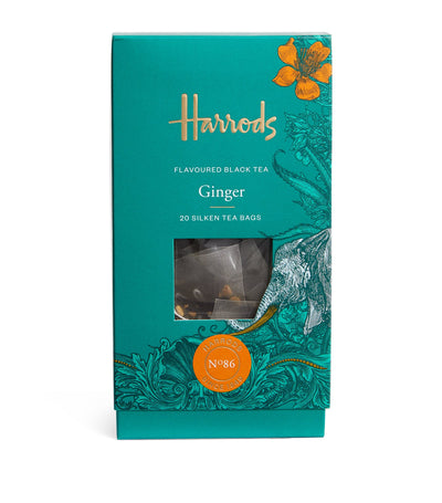 Harrods Harrods No. 86 Ginger Black Tea Bags (20 Tea Bags)- Buy online at McGrocer