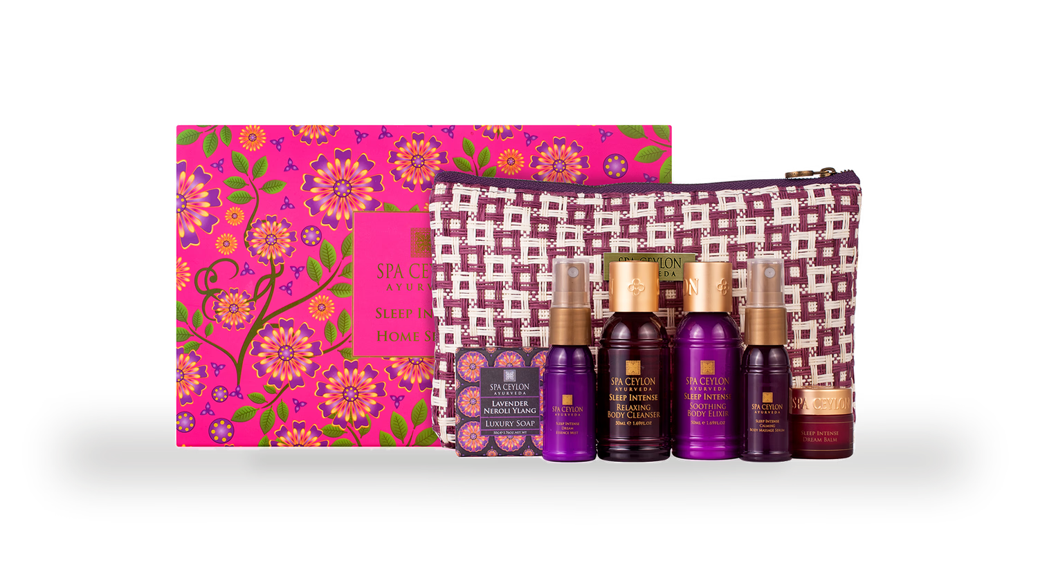 Spa Ceylon Sleep Intense Home Spa Set, UK version