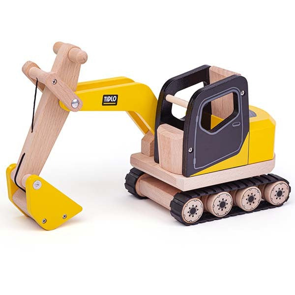 Tidlo Wooden Digger Toy GOODS Superdrug   