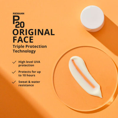 Riemann P20 Original Face sunscreen 50g, imported from the UK