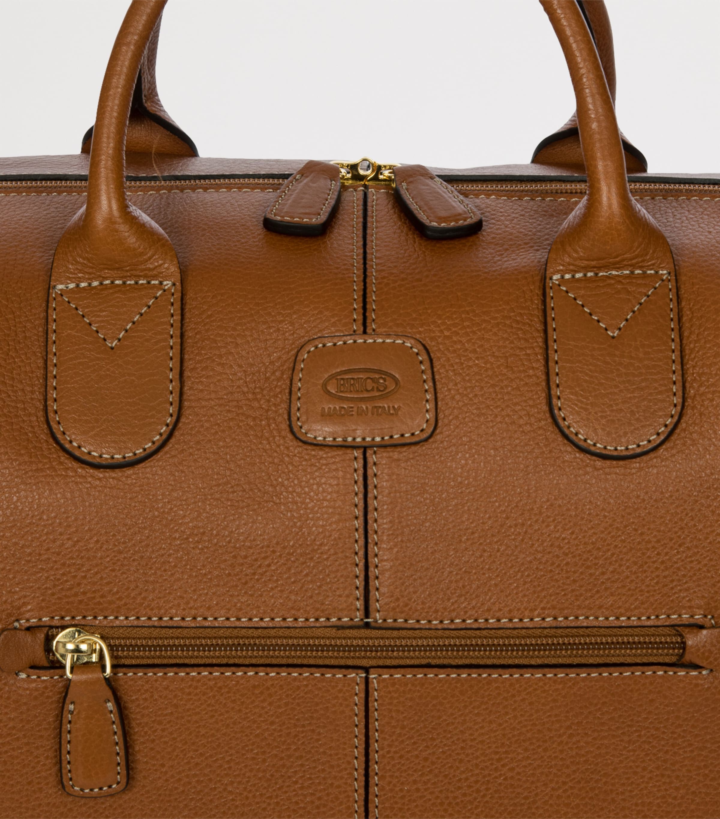 Bric's Life Pelle holdall bag 28L (British brand)