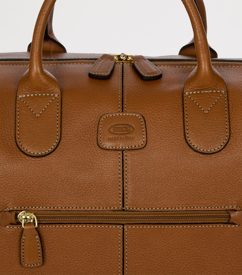 Bric's Life Pelle holdall bag 28L (British brand)