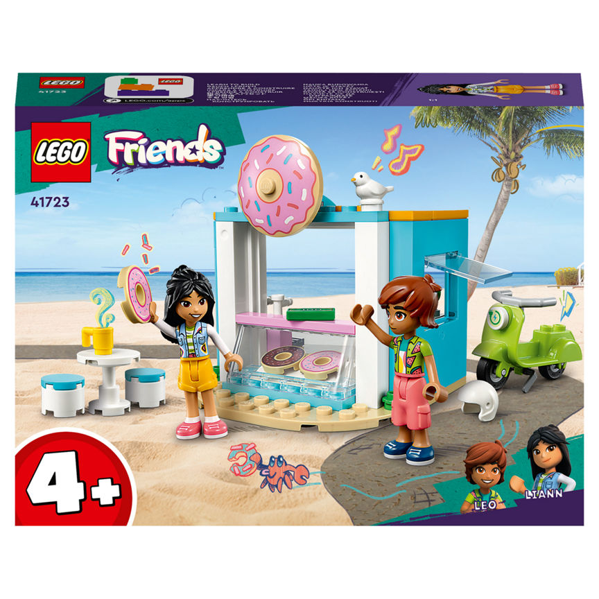 LEGO Friends 4+ Doughnut Shop Toy with Scooter 41723 GOODS ASDA   