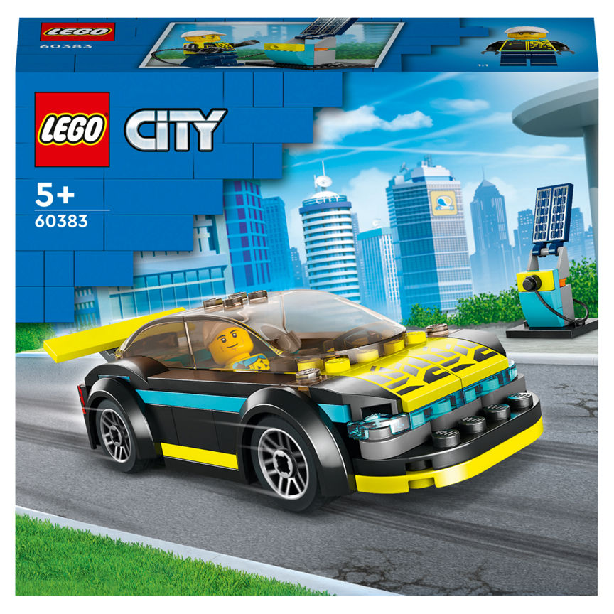 LEGO City Electric Sports Car Toy for Kids 60383 (Age 5 Years +)