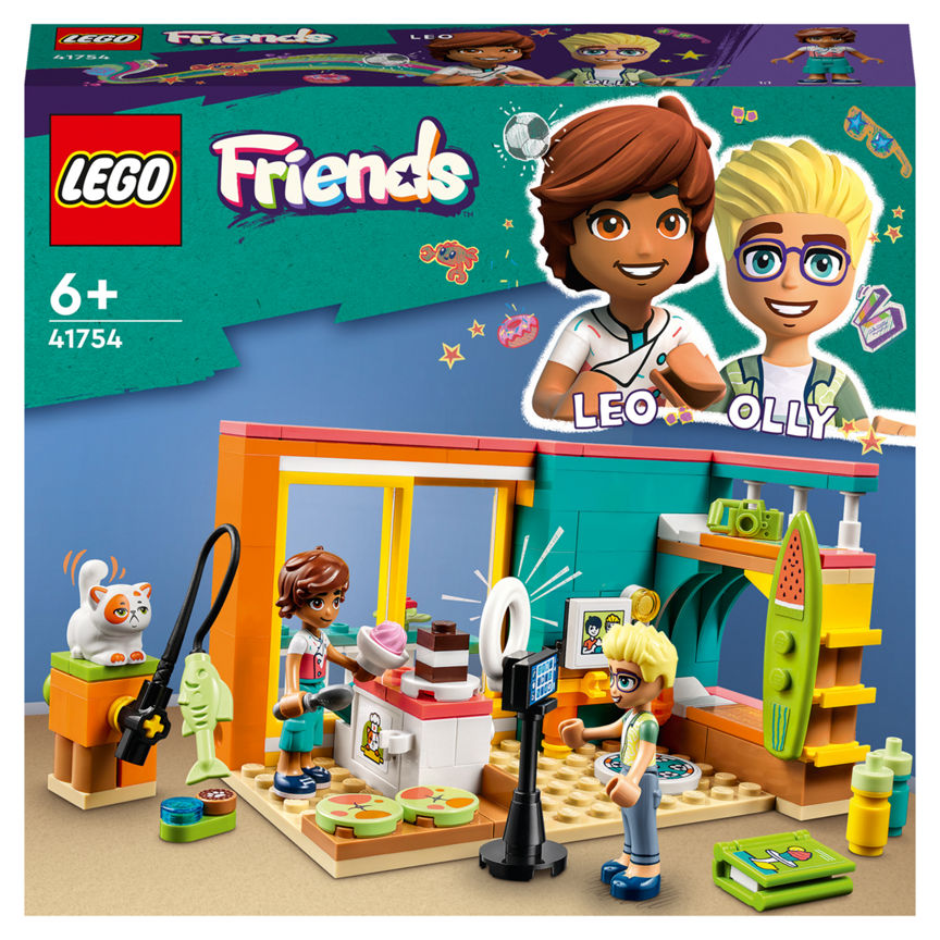 LEGO Friends Leo's Room Toy Bedroom Playset 41754