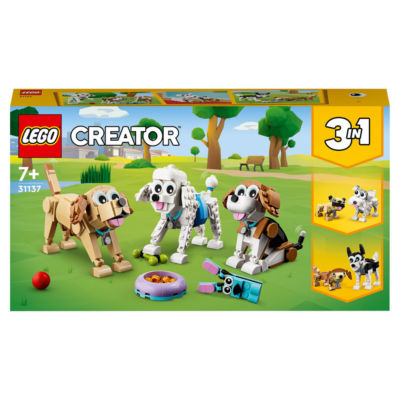 LEGO Creator 3 in 1 Adorable Dogs 31137, UK version