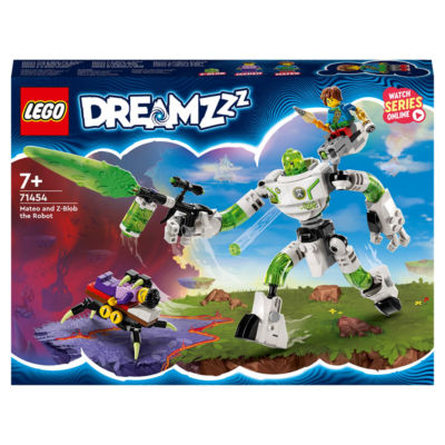 LEGO Mateo and Z-Blob robot set 71454, UK version