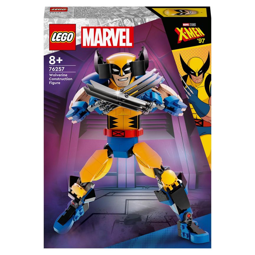 LEGO Marvel Wolverine Construction Figure Set 76257