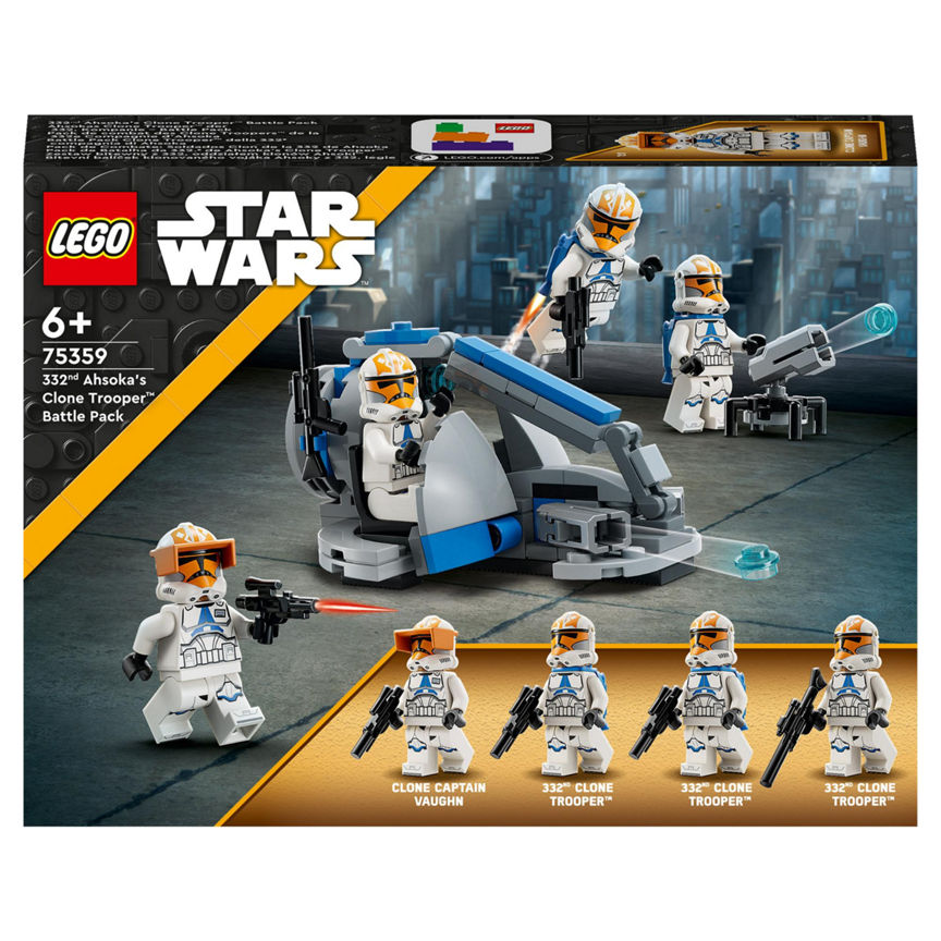 LEGO Star Wars 332nd Ahsoka's Clone Trooper Battle Pack 75359