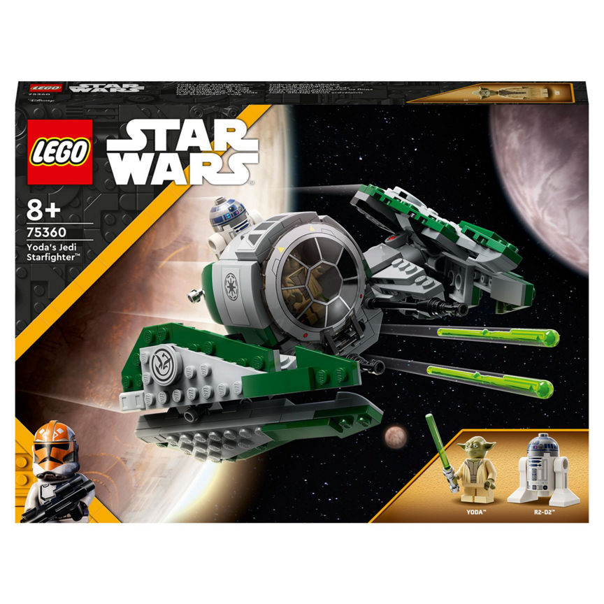 LEGO Star Wars Yoda's Jedi Starfighter Set 75360 GOODS ASDA   