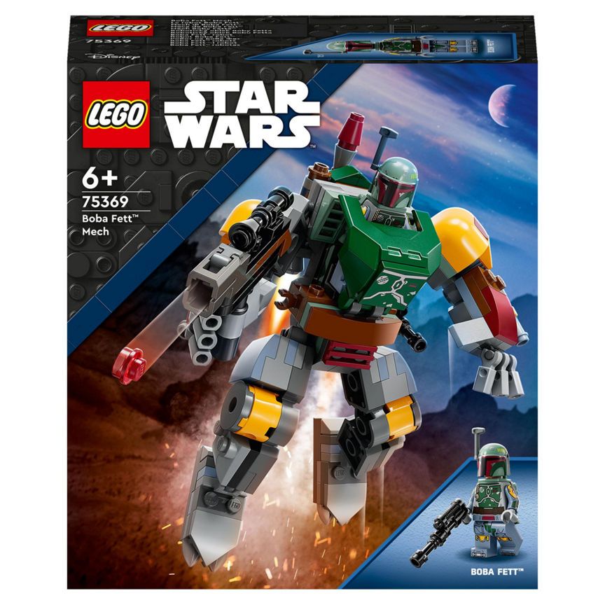 LEGO Star Wars Boba Fett Mech Figure Set 75369 GOODS ASDA   