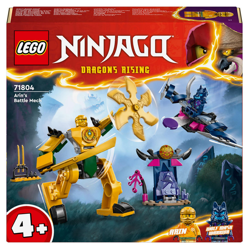 LEGO NINJAGO Arin’s Battle Mech Ninja Toy Set 71804