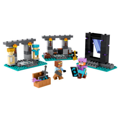 ASDA LEGO Minecraft The Armoury Byggesett 21252 - Kjøp online hos McGrocer