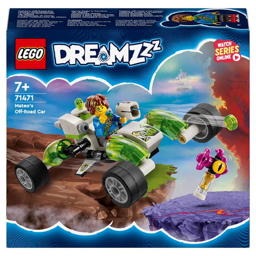 LEGO DREAMZzz Mateo’s Off-Road Car Toy Set 71471 GOODS ASDA   