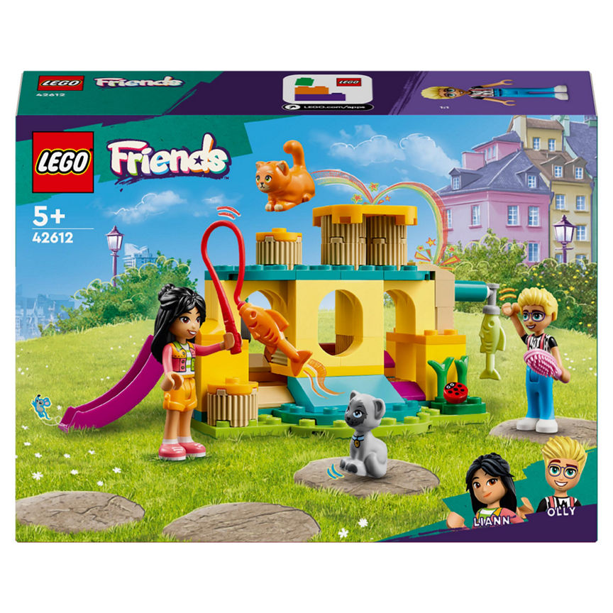 LEGO Friends Cat Playground Adventure Toy Set 42612 GOODS ASDA   