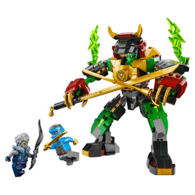 LEGO NINJAGO Lloyd's Elemental Power Mech toy, imported from the UK
