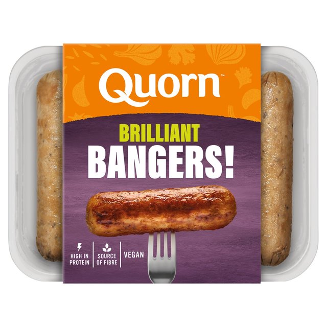 Quorn Vegan Sausages Brilliant Bangers   270g GOODS M&S   