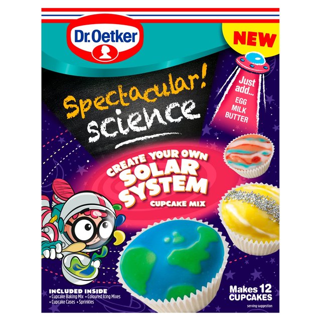 Dr.Oetker Spectacular! Science Create Your Own Solar System Cupcake Mix   360g GOODS M&S   