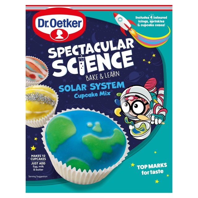 Dr.Oetker Spectacular! Science Create Your Own Solar System Cupcake Mix   360g GOODS M&S   