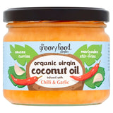 Groovy Food Company Organic Virgin Coconut Oil Infused with Chilli & Garlic   283ml GOODS M&S   