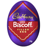 Cadbury Biscoff filled chocolate egg 32g, imported from the UK