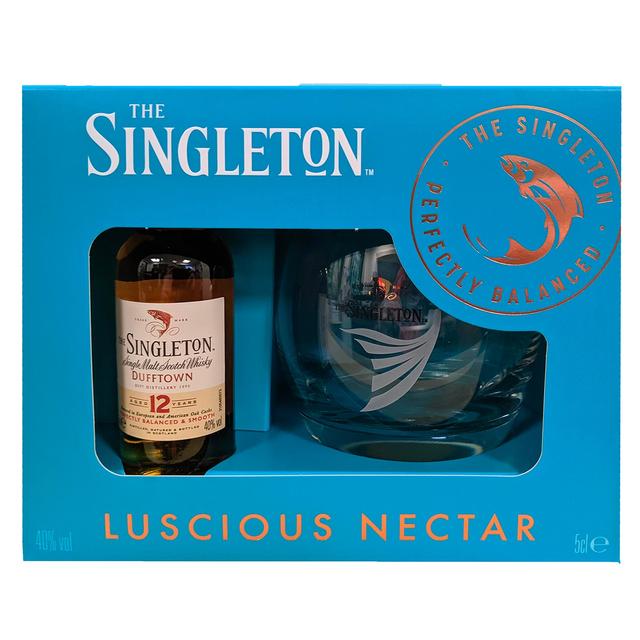 Singleton 12YO Single Malt Scotch Whisky with Glass Giftpack   5cl GOODS M&S   