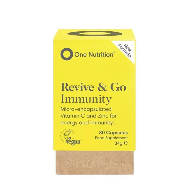 One Nutrition Revive & Go Immunity Capsules   30 per pack GOODS M&S   