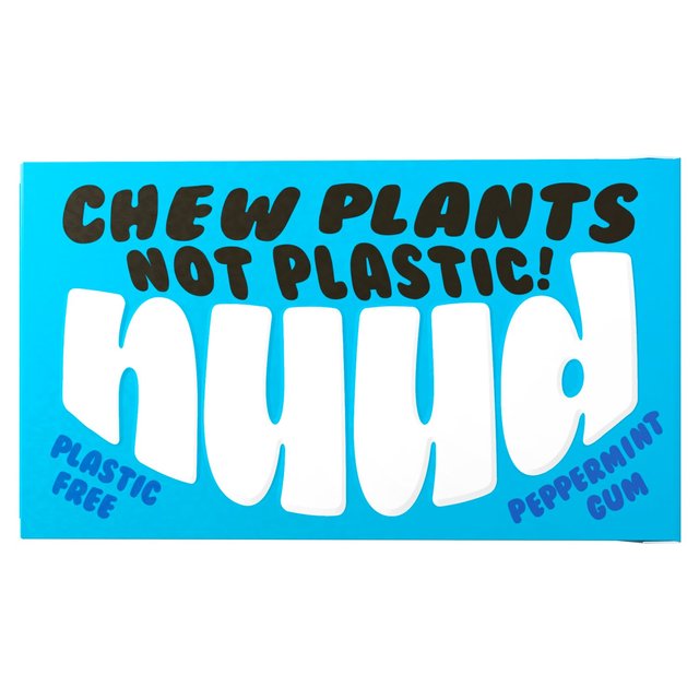 Nuud Plastic Free Sugar Free Peppermint Chewing Gum   18g