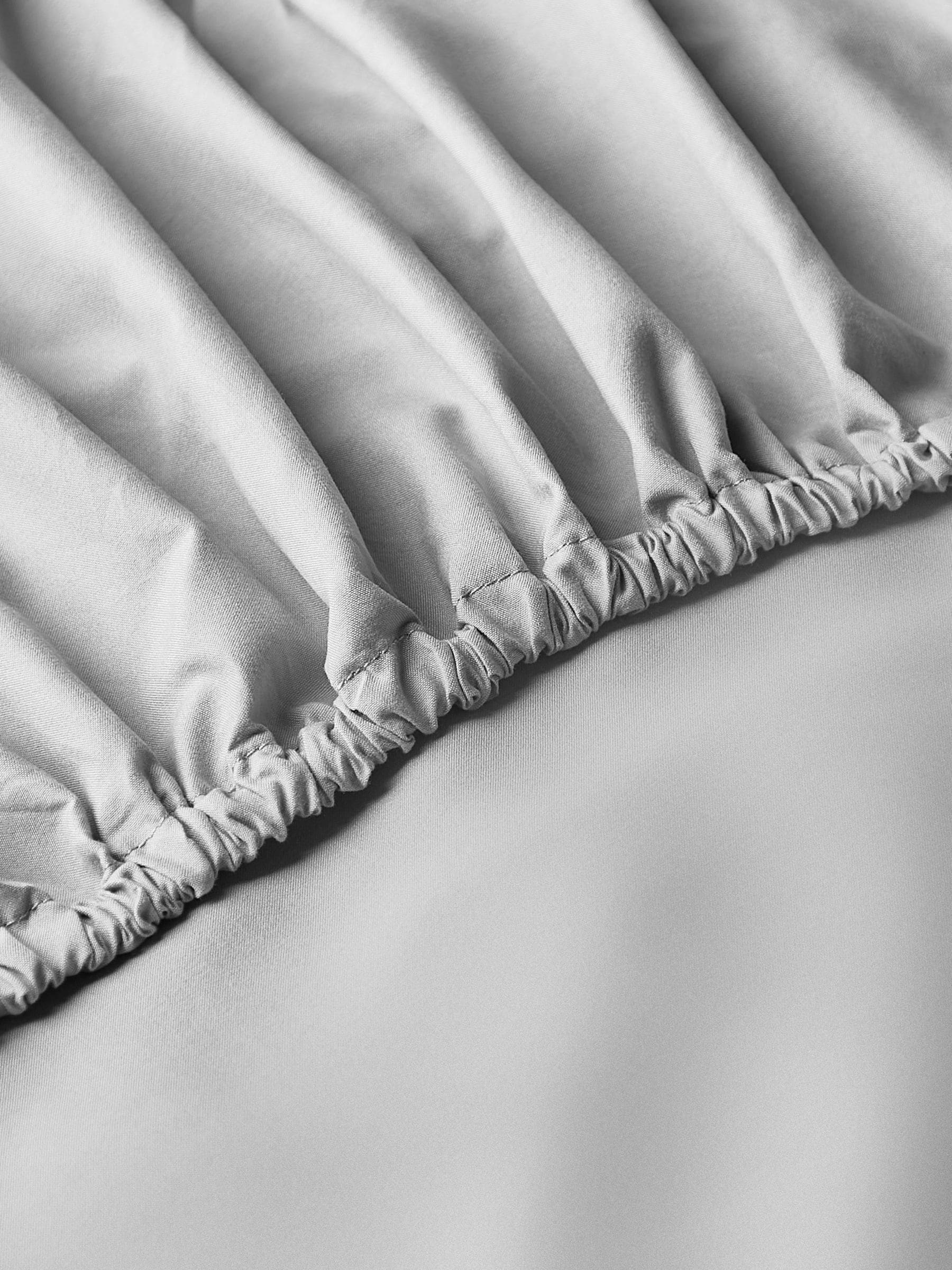 Silentnight Silver Supersoft Fitted Sheet