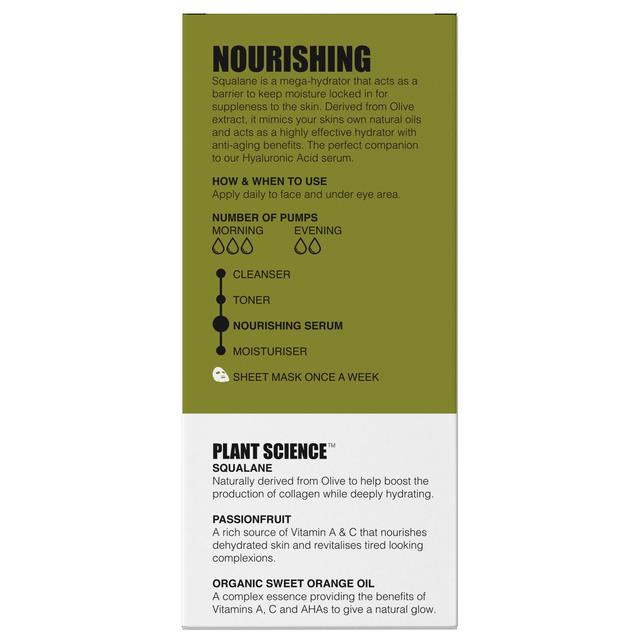 BeautyPro NOURISHING Squalene Daily Serum   30ml GOODS M&S   