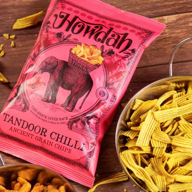 Howdah  Ancient Grain Chips - Tandoor Chili   130g GOODS M&S   