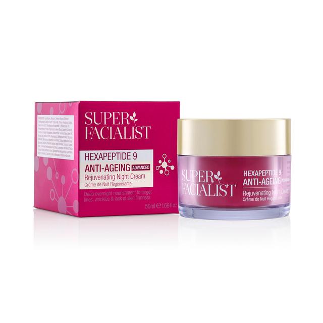 Super Facialist Hexapeptide-9 Anti-Ageing Adv Rejuvenating Night Cream   50ml GOODS M&S   