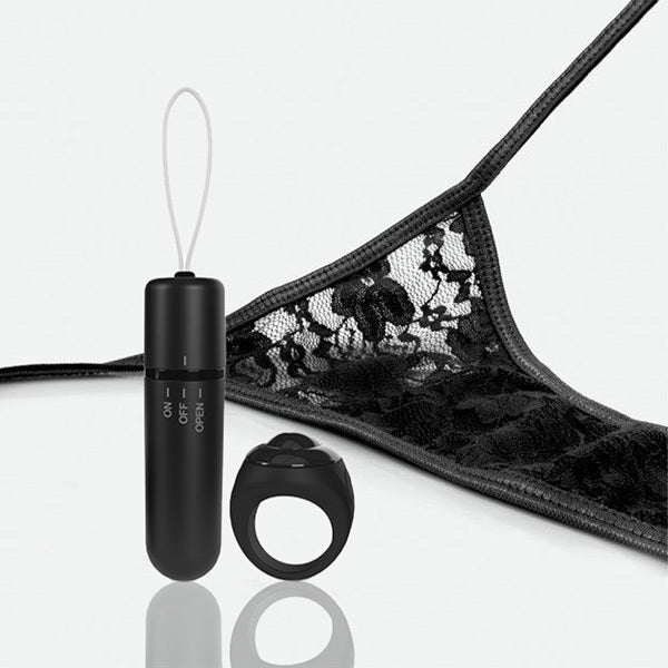 Screaming O 4T panty vibe in black colour, UK version