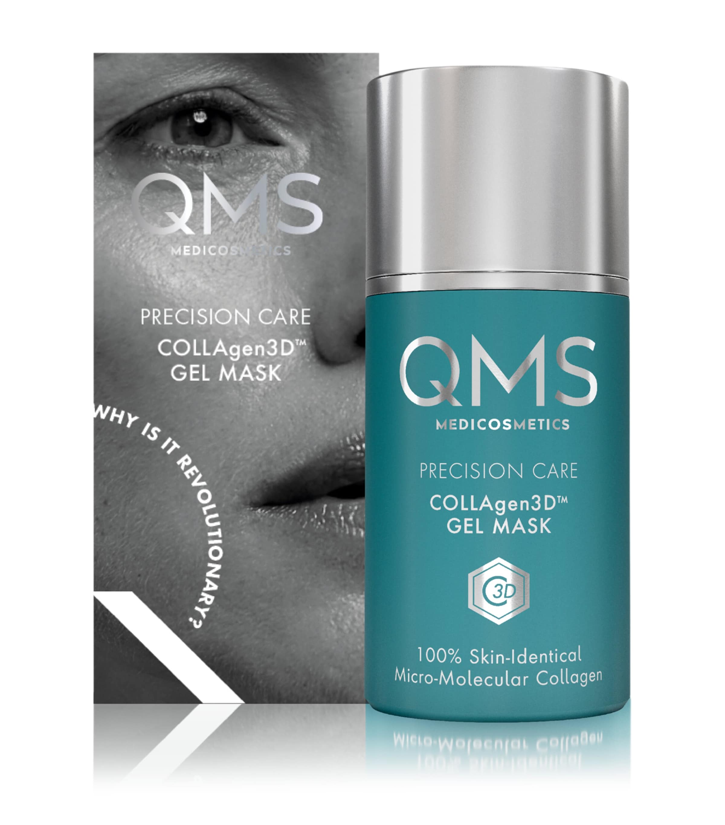 QMS Precision Care COLLAgen3D Gel Mask 75ml (British brand)