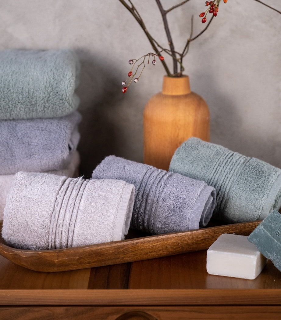 Hamam organic cotton Galata guest towel 30x40cm (British brand)